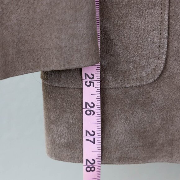 Vintage St. John’s Bay Suede Blazer – Taupe - Picture 10 of 15
